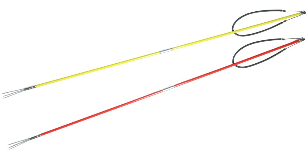 Spearfishing 5' Fiber Glass 1 Piece Hawaiian Sling Pole Spear 3